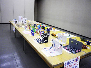 小中学校作品展の様子