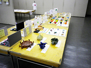 小中学校作品展の様子