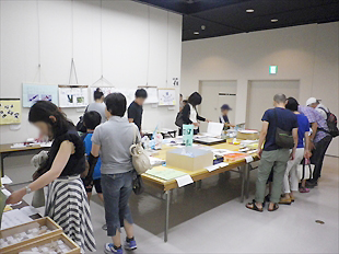 科学展会場の様子（小学校）