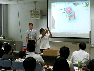 科学研究発表会の様子