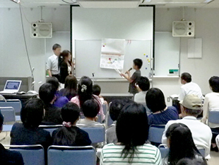 科学研究発表会の様子