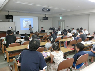 科学研究発表会の様子