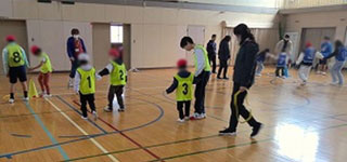 三泗小・中学校特別支援学級学習発表会　ステージ発表の様子