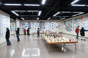 作品展の様子 - 中学校の部