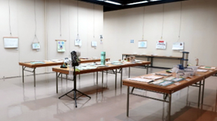 科学展会場の様子（小学校）