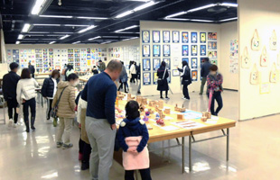作品展の様子 - 中学校の部