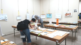 科学展会場の様子（小学校）