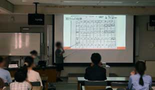 科学研究発表会の様子